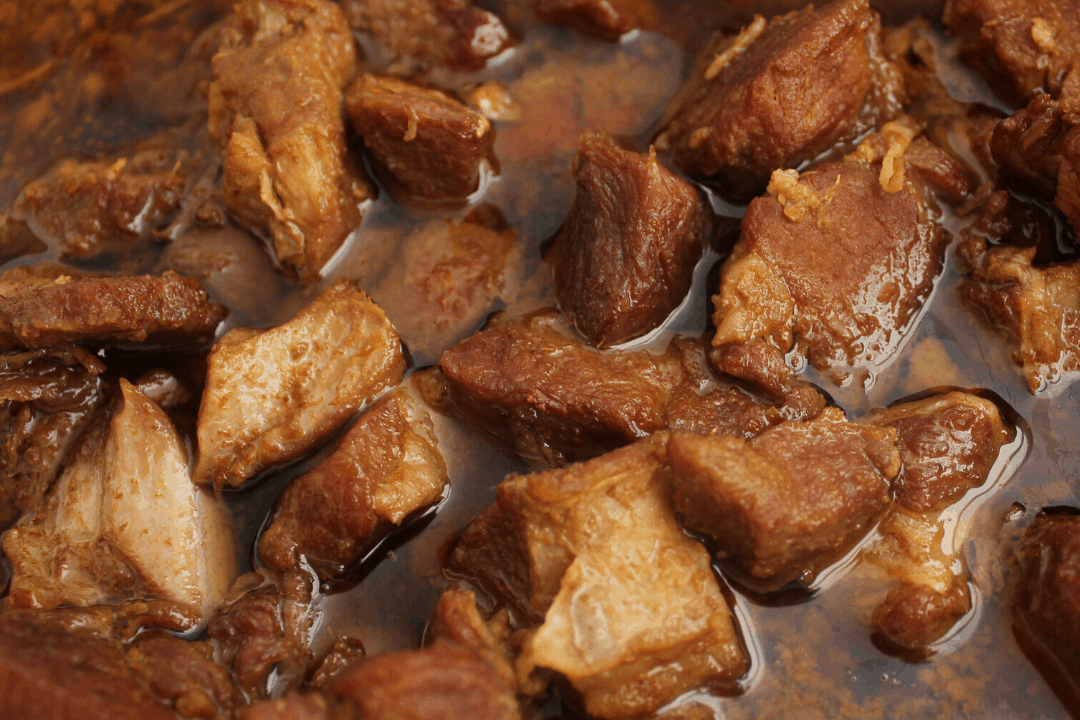 asian pork in dutch oven 