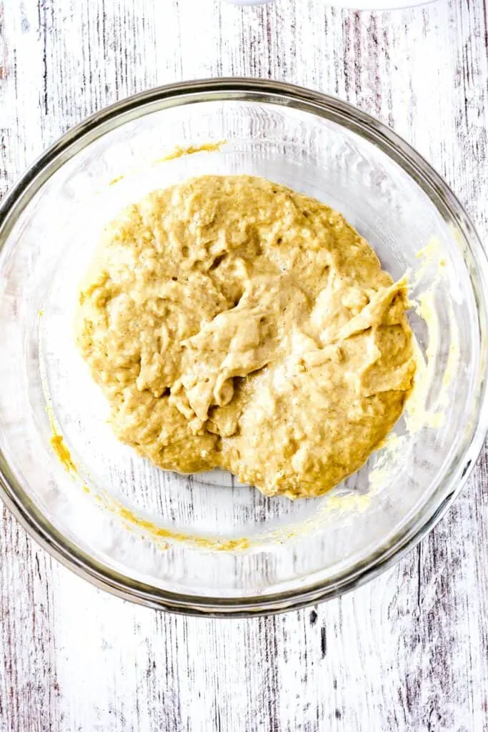 Batter in a bowl.