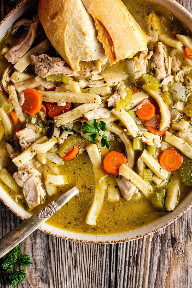 Dutch Oven Chicken Noodle Soup Tao of Spice