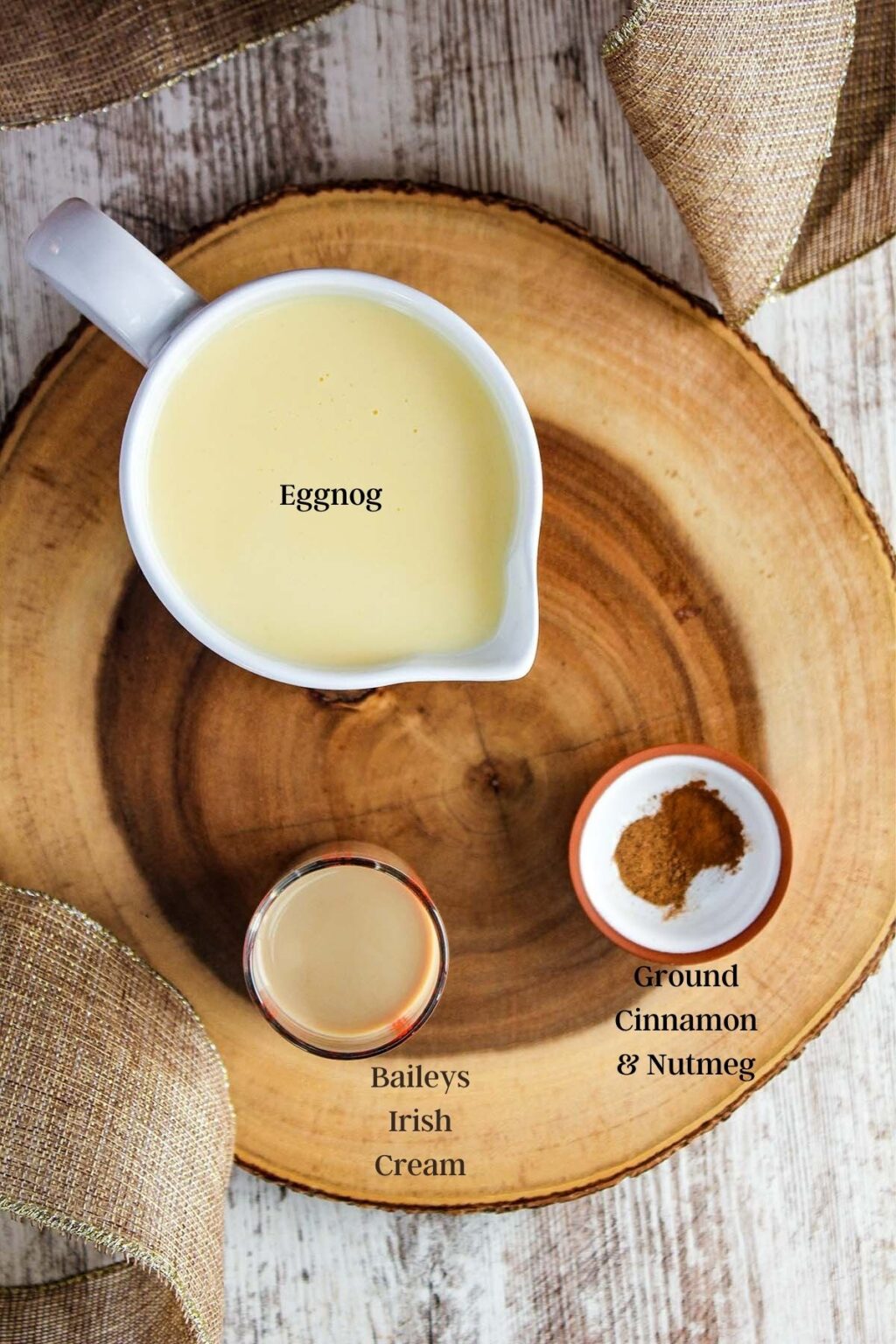 Eggnog with Baileys Tao of Spice