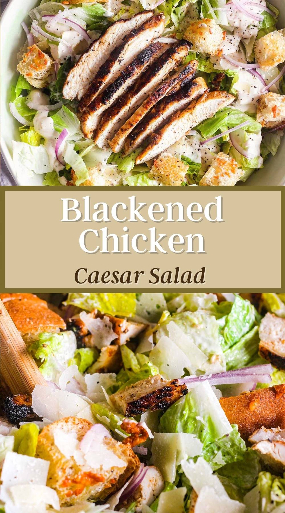 Blackened Chicken Caesar Salad Tao of Spice