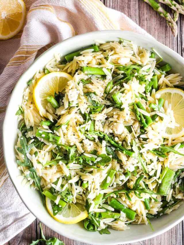 Lemon Orzo Salad