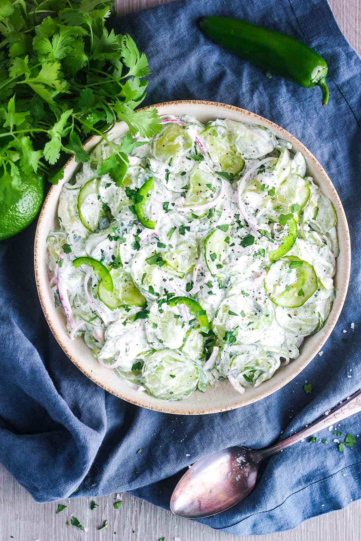 Cilantro-Lime Cucumber Salad — Tao of Spice