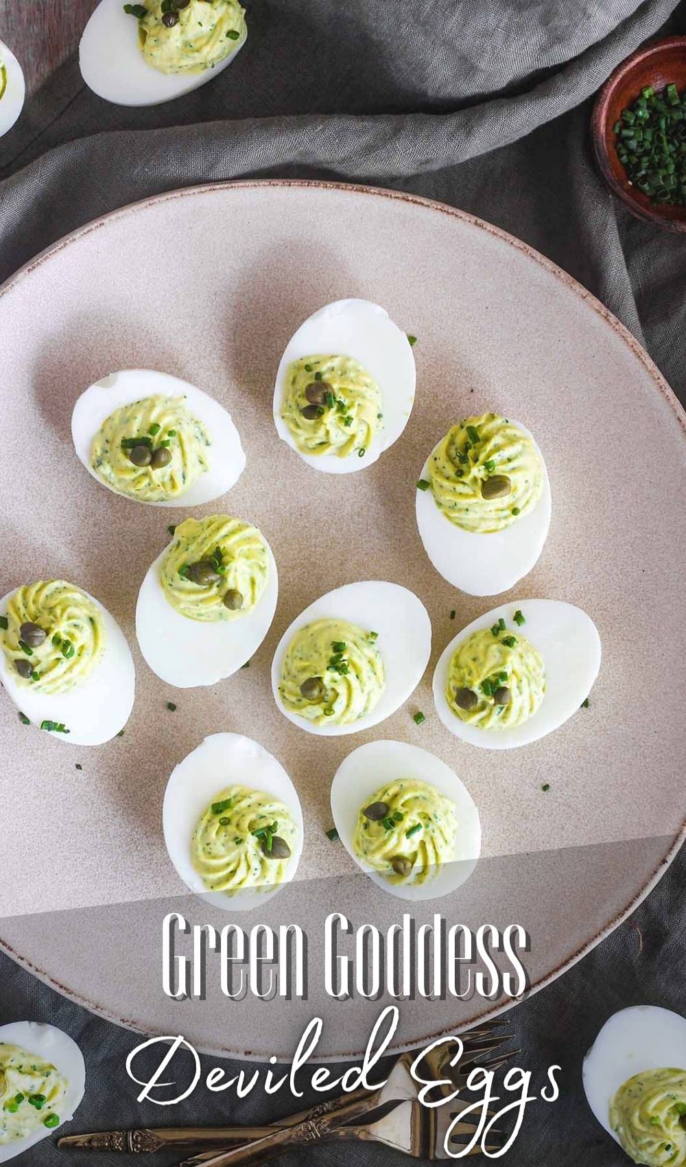 Green Goddess Deviled Eggs Tao of Spice