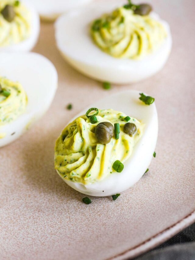 Green Goddess Deviled Eggs Recipe