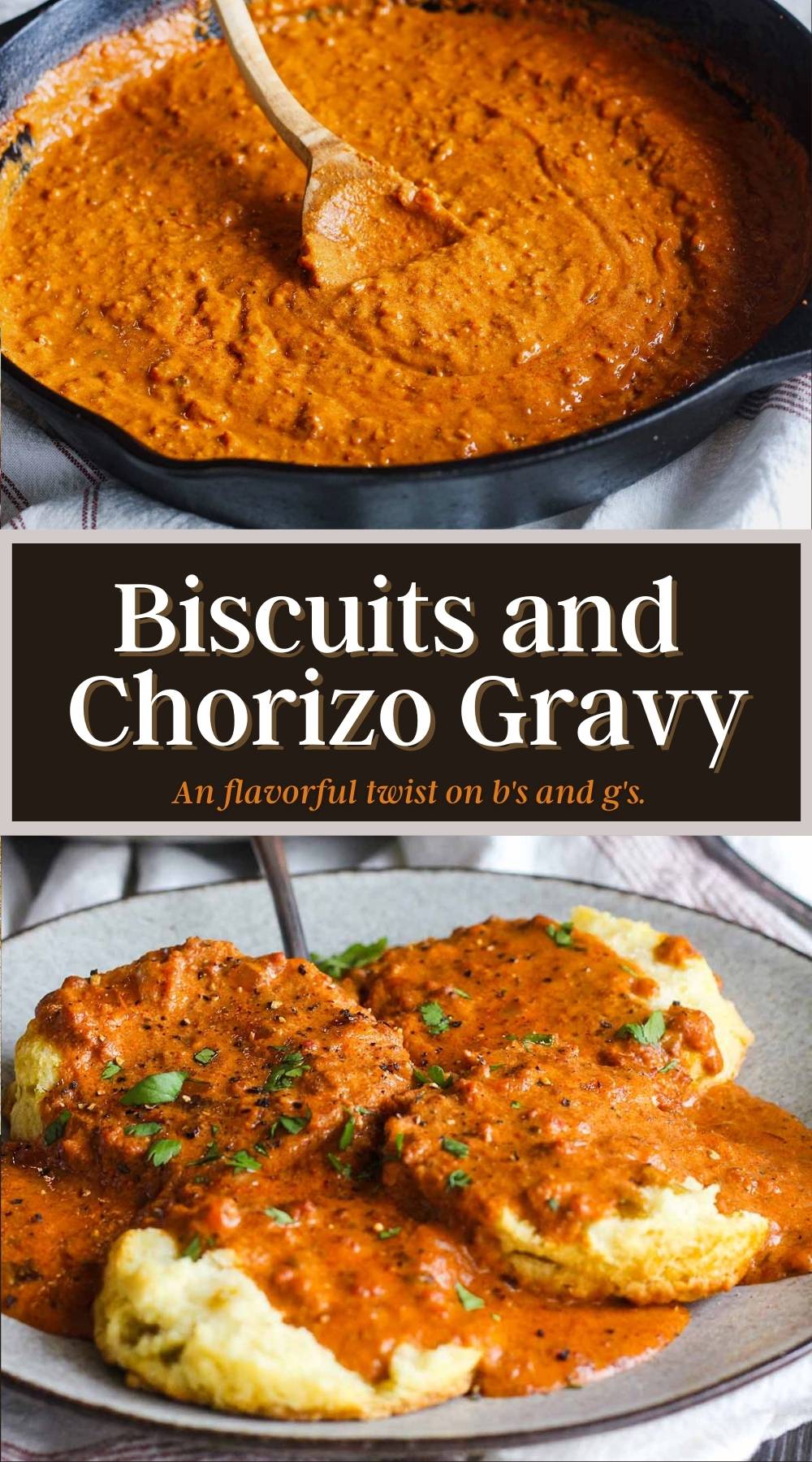 Biscuits and Chorizo Gravy Tao of Spice
